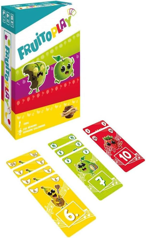 Fruitoplay - Zombie Fruit-Themed Card Game, Trick Taking & Set Collection for Couples & Family Game Night, Ages 8+