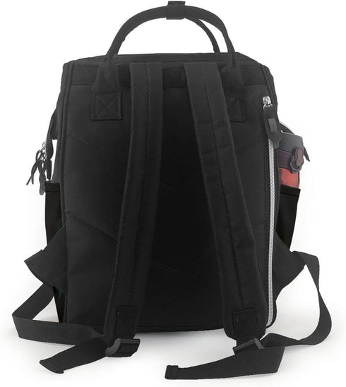 FHEDVBN Backpack Mummy Backpacks Daypack Cool Music sound wave Diaper Bag for Women Multifunction Waterproof for Mom