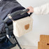 Mommy Lushandy Baby Small Diaper Bag Mini Stroller Storage Bag Quilted Cotton Cute Organizer Pouch Kawaii Bag