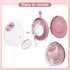 CozyBabe 2pcs 24mm Set Double-Sealed Collector+Flange Compatible with Medela Symphony Breast Pump, Replacement Pump