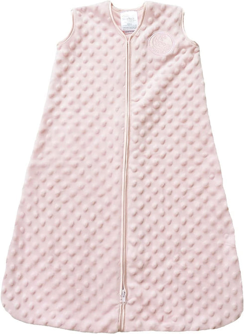 HALO Sleepsack Plush Dot Velboa Wearable Blanket, TOG 1.5