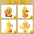 AIXINI 11.8inch Plush Duck Stuffed Animal, Soft Yellow Duckling Duckie, Funny Cuddly Gifts
