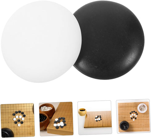 360pcs Flat Beads Chess Stone Board Game Accessories for Educational Playthings