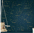 Constellation Wall Decal, Twelve Constellations Stars Wall Stickers for Nursery Room Zodiac Art Mural Decoration (Gold)
