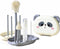 ihaveababy Portable Bottle Brush Set - Baby Travel Bottle Cleaner Kit with Silicone