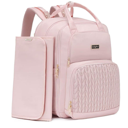 Qualyphant Extra Large Diaper Bag Backpack - Diaper Bag for 2 Kids