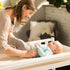 Naturepedic Organic Contoured Changing Pad Cover - Easy to Clean, Lightweight & Portable, 16" x 31"