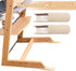 Generic Highchair Safety Leg Extension Pad Easy Install Leg Feet Insert Cover(White)