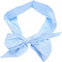 AYNEFY Newborn Swaddle Wrap, 100% Cotton Skin-friendly Infant Bowknot Sash Blanket for Photography Shoot Prop (Light