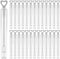 50 PCS Bubble Wand, White Heart Bubble Stick Tube, Wedding Bubbles Toy for Anniversaries and Festivals