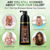Instant Black Hair Dye Shampoo for Gray Hair Coverage | Hair Color Shampoo for Men/Women | 3 in 1-100% Grey Cover,