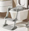 PandaEar Toilet Potty Training Seat with Step Stool Ladder, Comfortable Safe Potty