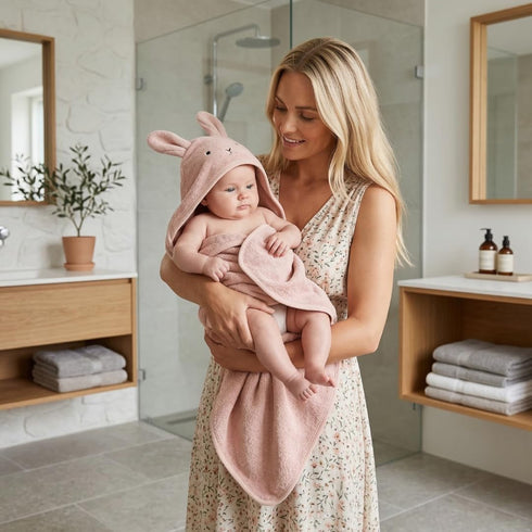 32" 32" Baby Hooded Towel Organic Cotton Baby Bath Towels Baby Towels, Baby Bath Towels for Baby Girl, x Super-Soft