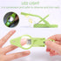 Nail Clippers with Fold-Away Magnifier and LED Light, Lighted Nail Clipper for Elderly Seniors Pets and Baby