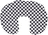 ZJchao Black Print Baby Nursing Pillow Cover U Shaped Washable Breatfeeding Slipcover for Moms (Black and White