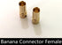 skrnrhrery (2.0mm) 10 Banana Bullet Connector Male Female Plug, Compatible with RC Car Boat Drone Battery ESC Motor