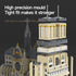 TzFioy Set (2908 Notre Dame de Paris Micro Brick Building Pieces) Landmark Model Educational Toy Gift for Kids