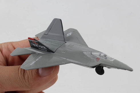 Daron F-22 Raptor - Dark Gray Military Colors, Multicolor, 12 oz