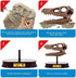 ArtCreativity Dinosaur Excavation Kit for Kids, Velociraptor Skull Excavating Set, Educational Dinosaur Gift
