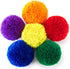 12-Pack Soft Fleece Balls - Large 5" Kids Playground Balls - Handballs Dodgeball Kickball for Indoor Outdoor Games