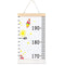 MIBOTE Baby Growth Height Chart, Handing Ruler Wall Decor for Kids, Canvas Removable Height Growth Chart 79" x 7.9"