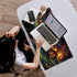 EDGFRTOIO 24"x14" Commander Playmat with Zones for MTG Card Game Playing, Game Mats Tabletop Magic Play Mats Deck