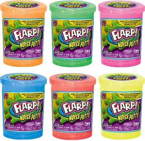 JA-RU Flarp Noise Putty Scented (1 Unit Assorted) - Squishy Sensory Toy for Easter, ADHD, Stress Relief