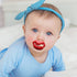 Sdetrcq (3pcs-B) Funny Pacifier for Baby, Buck Tooth Pacifier Fake Big Teeth Soft Pacifiers with Teeth Food Grade