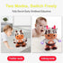 rafonie Dance Cow Light up Dancing Cow for Active Fun, Dancing Cow Toy, Musical Cute Cow, Interactive Music Crawling