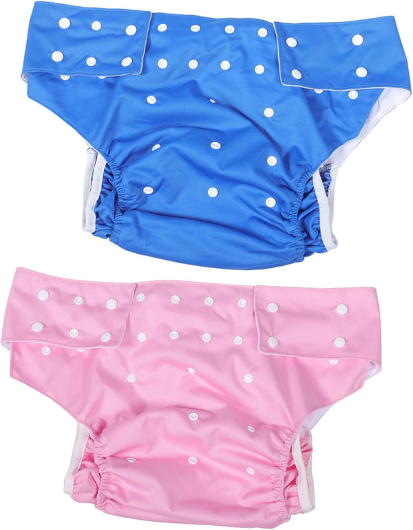 Adult Diapers for Men Cloth Diaper Leak-Proof Comfortable Supple Breathable Washable