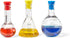 hand2mind Starter Science Measuring Flask Set, Plastic Beakers for Kids, Educational Science Lab Equipment