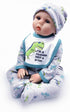 Reborn Baby Doll Clothes - 5 Piece Outfit Set for 20-22 Inch Newborn Boy Dolls