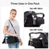 PandaEar Universal Stroller Organizer with Insulated Cup Holders, Parent Console Caddy with Detachable Shoulder Strap