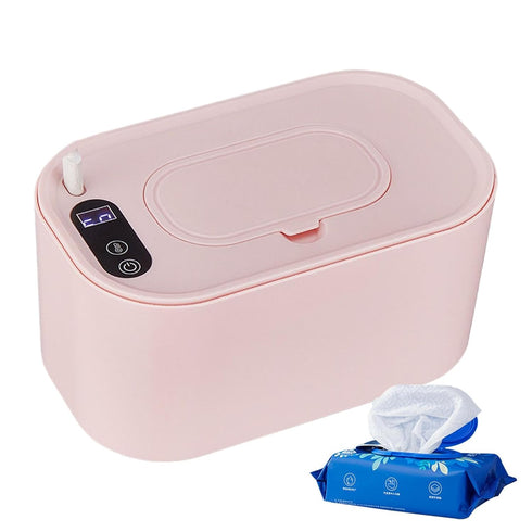 Generic Wet Wipes Dispenser - Baby Wipe Warmer, Baby Portable Large Capacity Wipes Dispenser, Smart Temperature Control
