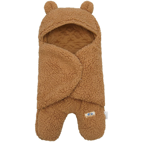 BlueSnail Newborn Receiving Blanket Baby Sleeping Wrap Swaddle (Brown)