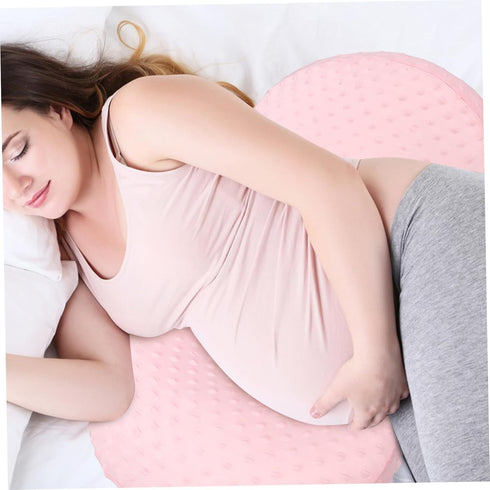Cooling Maternity Pillow for Pregnancy Support - Waist and Belly Comfort