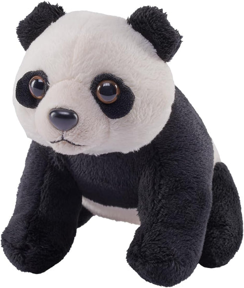 Wild Republic Pocketkins Eco Panda, 5 Inch Stuffed Animal Plush Toy Made from Recycled Materials