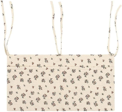 LANGYI Bedside Hanging Bag For Baby Crib Diaper Storage Bag Crib Organizer Bag