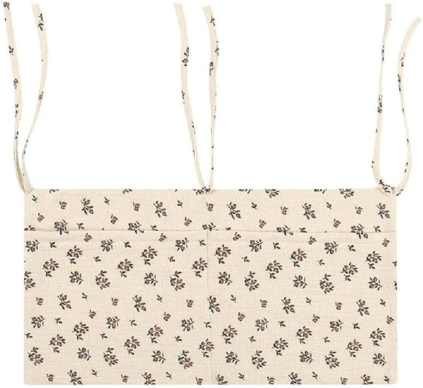LANGYI Bedside Hanging Bag For Baby Crib Diaper Storage Bag Crib Organizer Bag