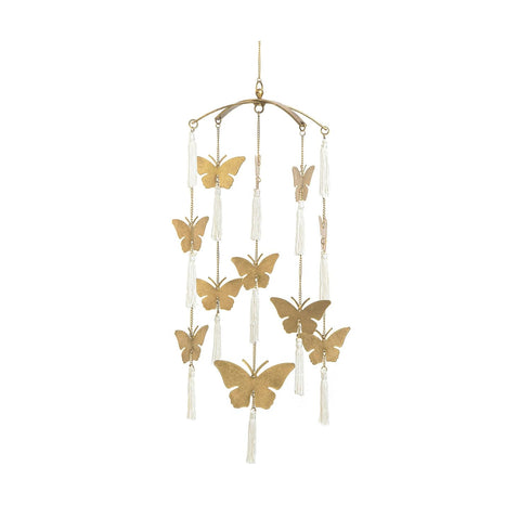Crane Baby Butterfly Nursery Dcor for Boys and Girls, Ceiling Hanging, 6"