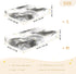 Bseiialft 52 28 White Black Marble Art Crib Sheets for Boys Girls Soft and Breathable Cotton Baby Sheets for Standard