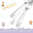 VITEVER 12-Piece Toddler Utensils - Stainless Steel Kids Silverware Set, Safe Forks, Spoons, and Knives