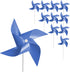 50 Pcs Pinwheels, Wind Spinners and Party Favors for Kids, Outdoor Decorative Pinwheels for Yard and Garden