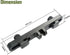Universal Car Child Seat Restraint Anchor Mounting Kit - ISOFIX Latch Bracket 248*29*58mm