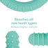 Frida Baby Get-A-Grip Teether for Teething Relief, 100% Food-Grade Silicone Toys for 0-18 Months