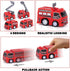 Pullback Pack 24) 3+ ArtCreativity Mini Fire Truck Toys (Bulk of Firefighter Birthday Party Supplies, Firetruck