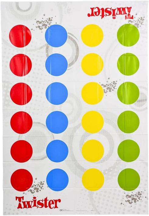 Hasbro Twister Party Classic Board Game for Kids 6 and Up, Indoor Outdoor Game for 2 or More Players