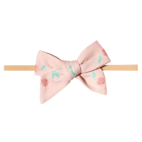 Copper Pearl Classic Baby Bow in Cheery