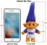 Vintage Troll Dolls, Retro Chromatic Doll for Collections, Arts and Crafts, Party Favors - 7.5" Tall (Blue)