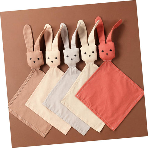 Hooded Comfort Doll Towel - Newborn Bath Swaddle & Security Blanket